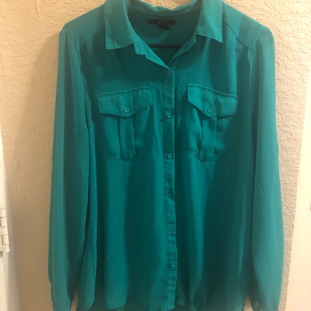 Forever 21 Button Down Top